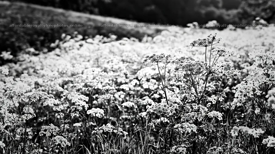 Meadow whiteout with blooming flowers in a natural field – royalty-free photos 10608x5938