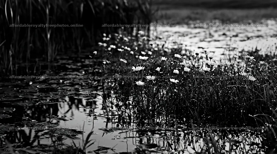 Niigata floodplain restoration meadow dew foreground – royalty-free photos 10608x5938