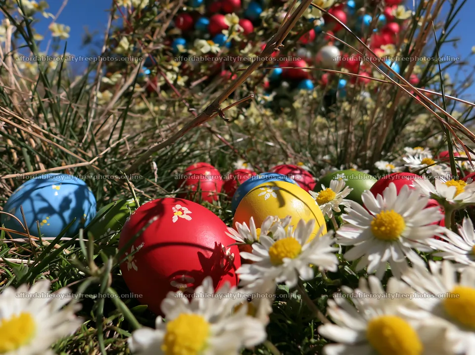 Christmas tree with colorful ornaments in valley meadow – royalty-free photos 9174x6866
