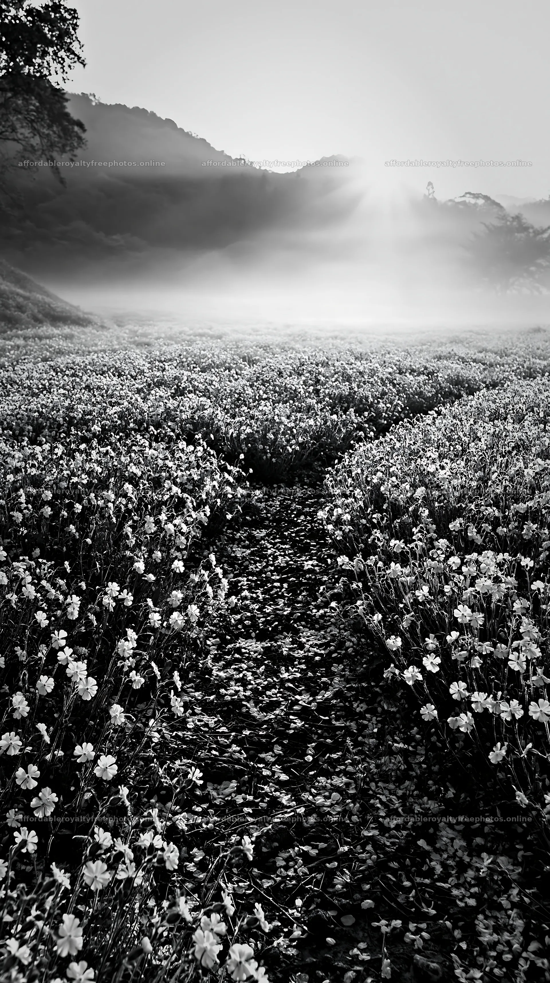 Fukuoka spring meadow fallen blossom foreground – royalty-free photos 5938x10608
