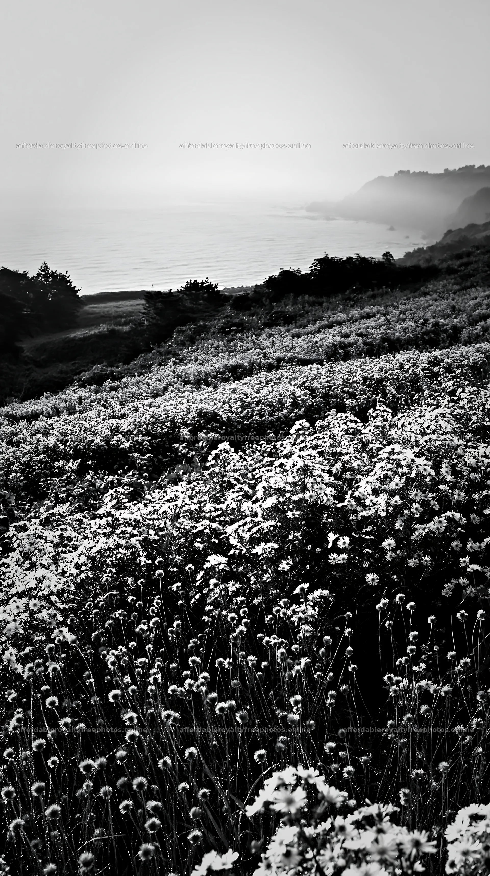 Iwate rain refreshed meadow seedhead foreground – royalty-free photos 5938x10608