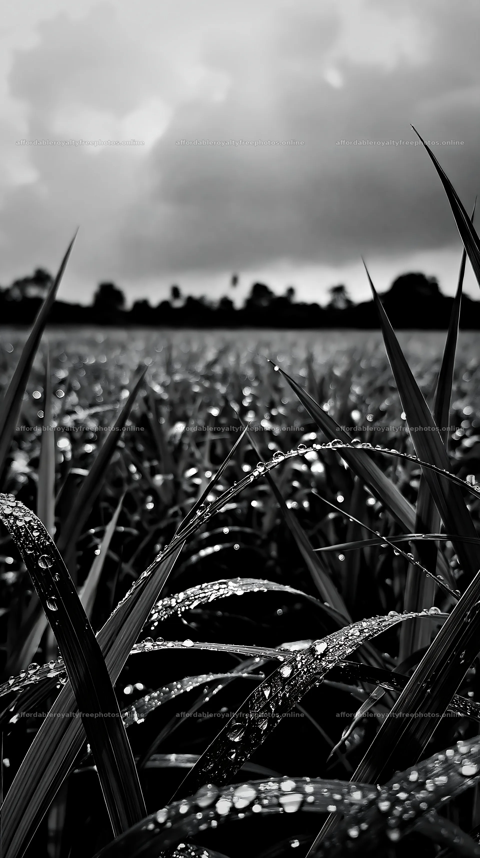 Kochi meadow during monsoon with rain on grass – royalty-free photos 5938x10608
