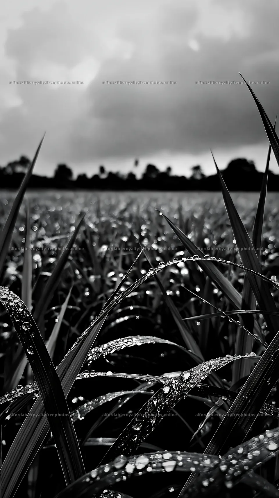 Kochi meadow during monsoon with rain on grass – royalty-free photos 5938x10608
