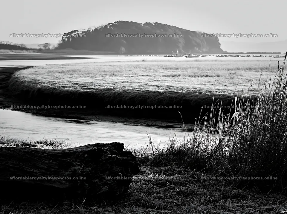 Nagasaki coastal meadow driftwood foreground mood – royalty-free photos 9174x6866