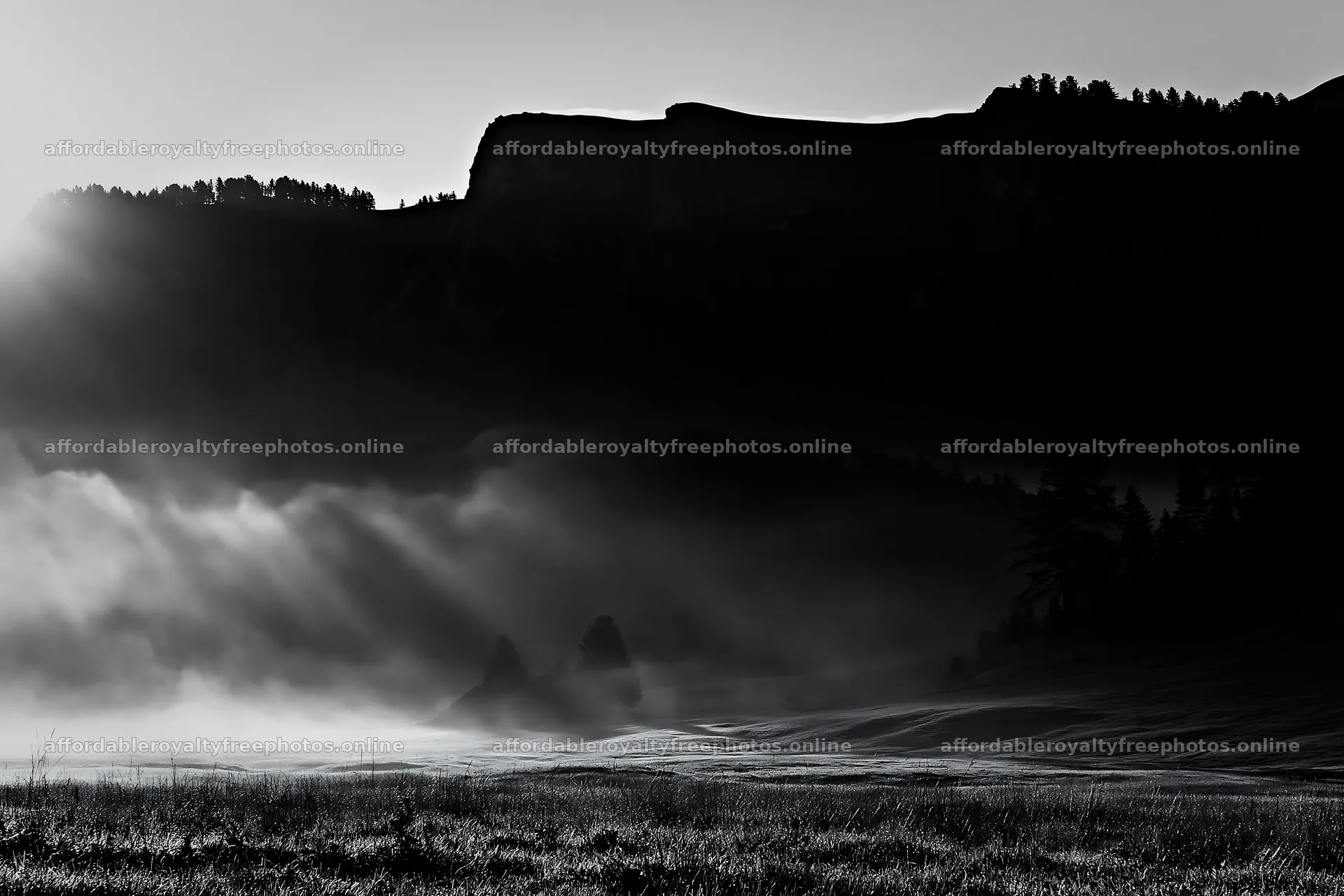 Sunlight beams across Alpe di Siusi meadow at dawn – royalty-free photos 9722x6480