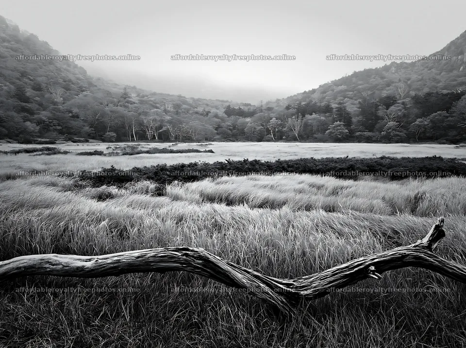 Wakayama autumn meadow weathered wood in the foreground – royalty-free photos 9174x6866