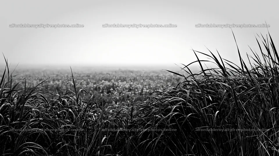 Saga floodplain meadow with reeds and mist in the – royalty-free photos 10608x5938