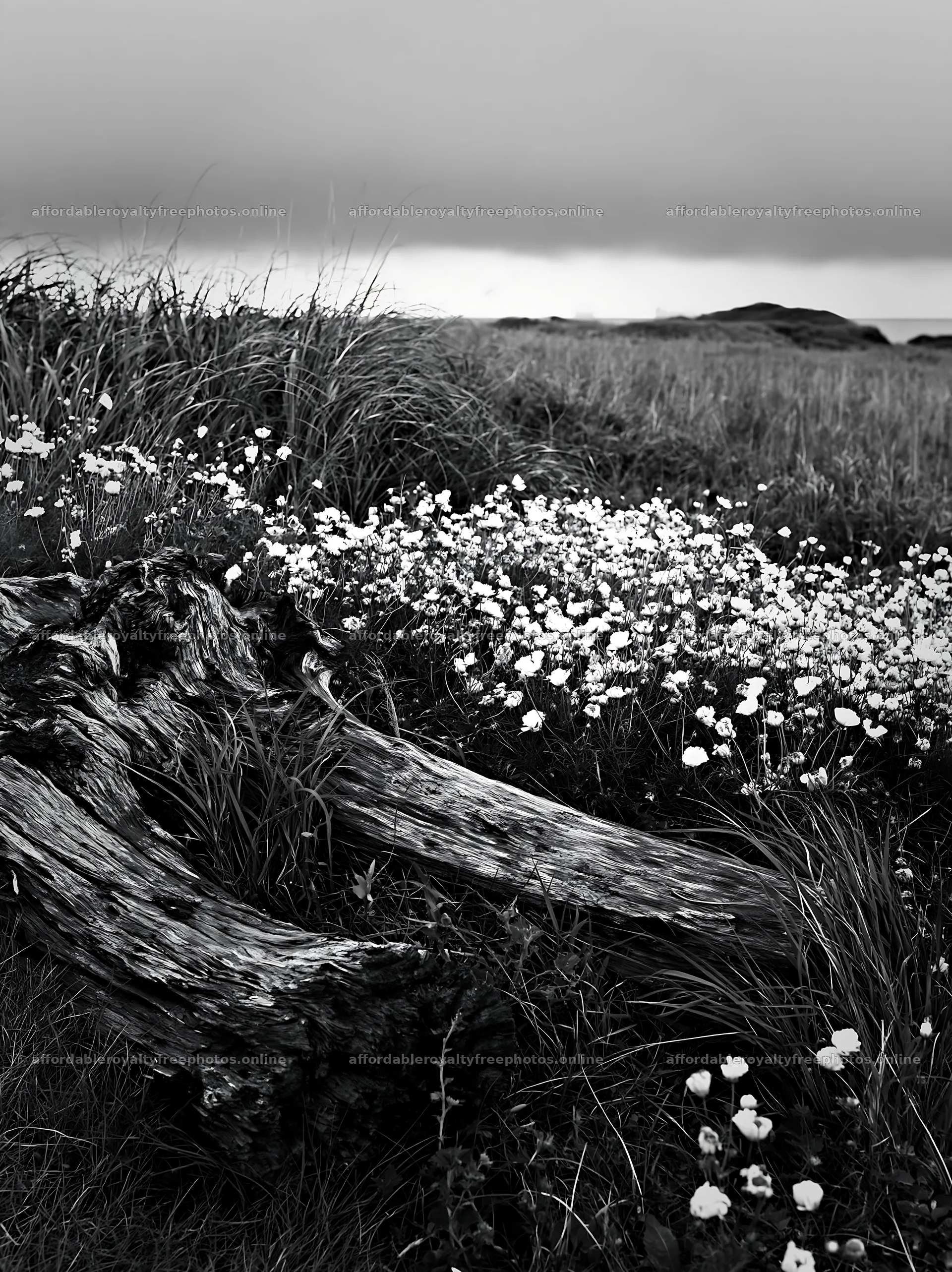 Chiba coastal climate meadow driftwood foreground – royalty-free photos 6866x9174
