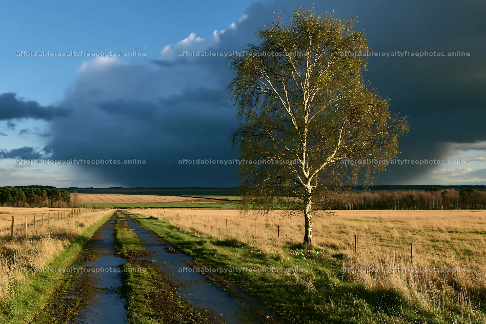 Storm clouds over field and tree in rural area – royalty-free photos 9722x6480