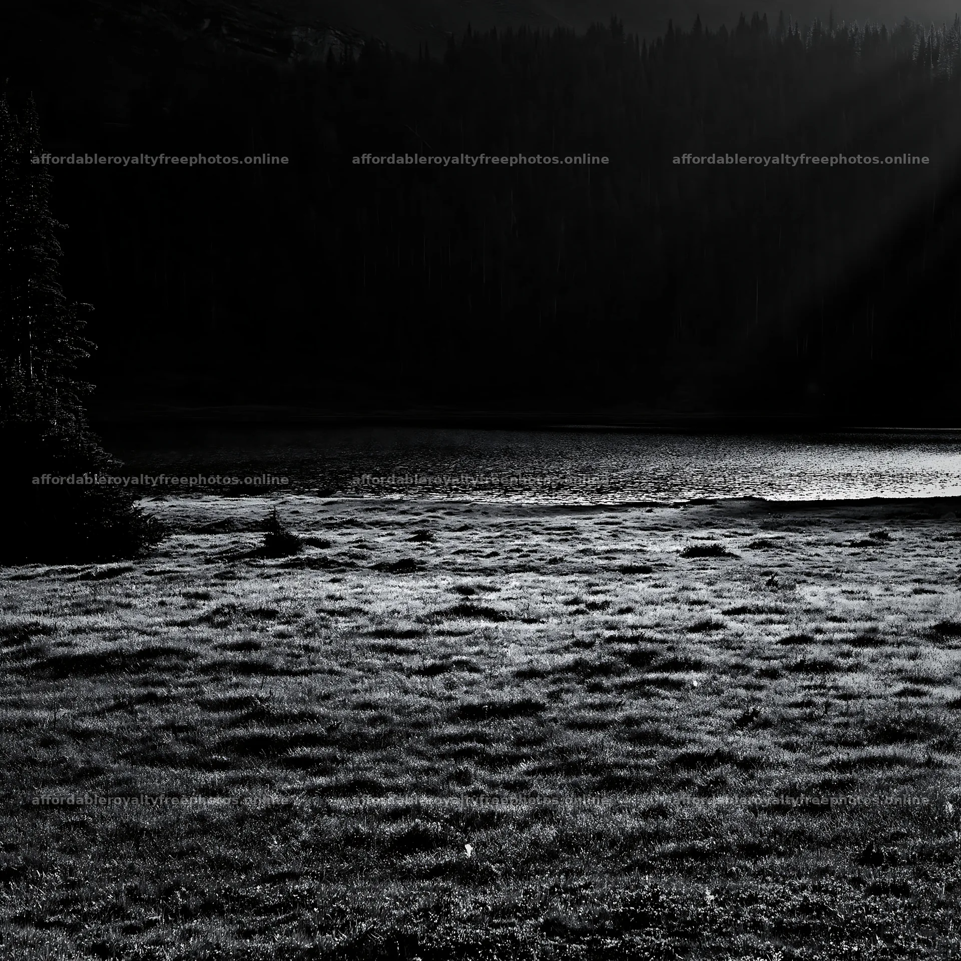 Sunshine Meadows Banff with light rays illuminating the – royalty-free photos 7938x7938