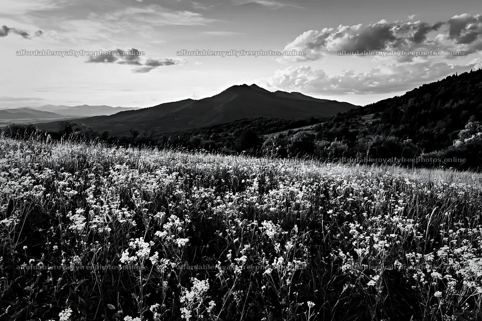 Slovak meadow view across Carpathian valley – royalty-free photos 9722x6480