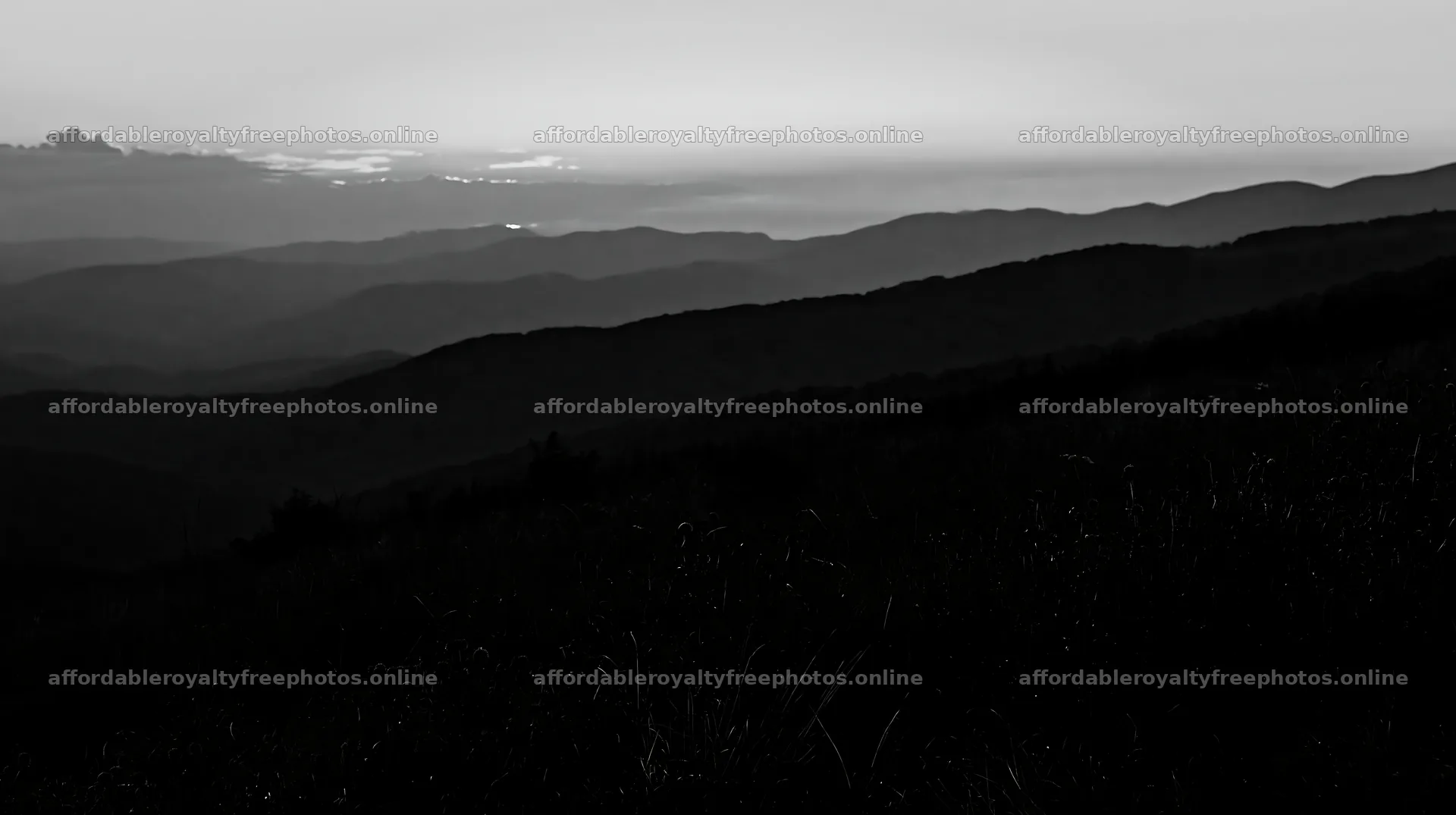 Regenerative meadow landscape with hills at dusk – royalty-free photos 10608x5938