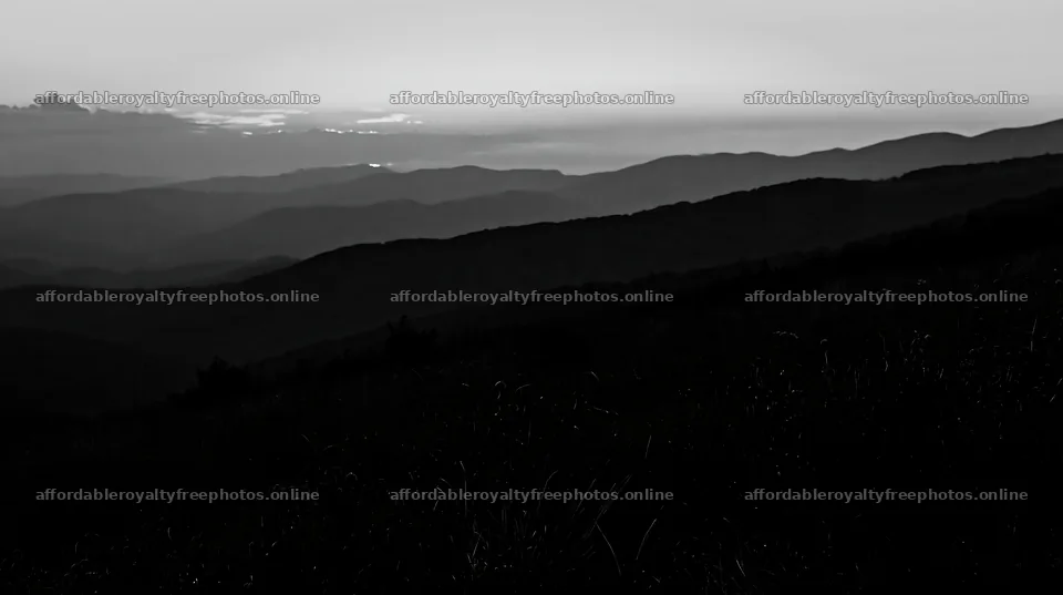 Regenerative meadow landscape with hills at dusk – royalty-free photos 10608x5938
